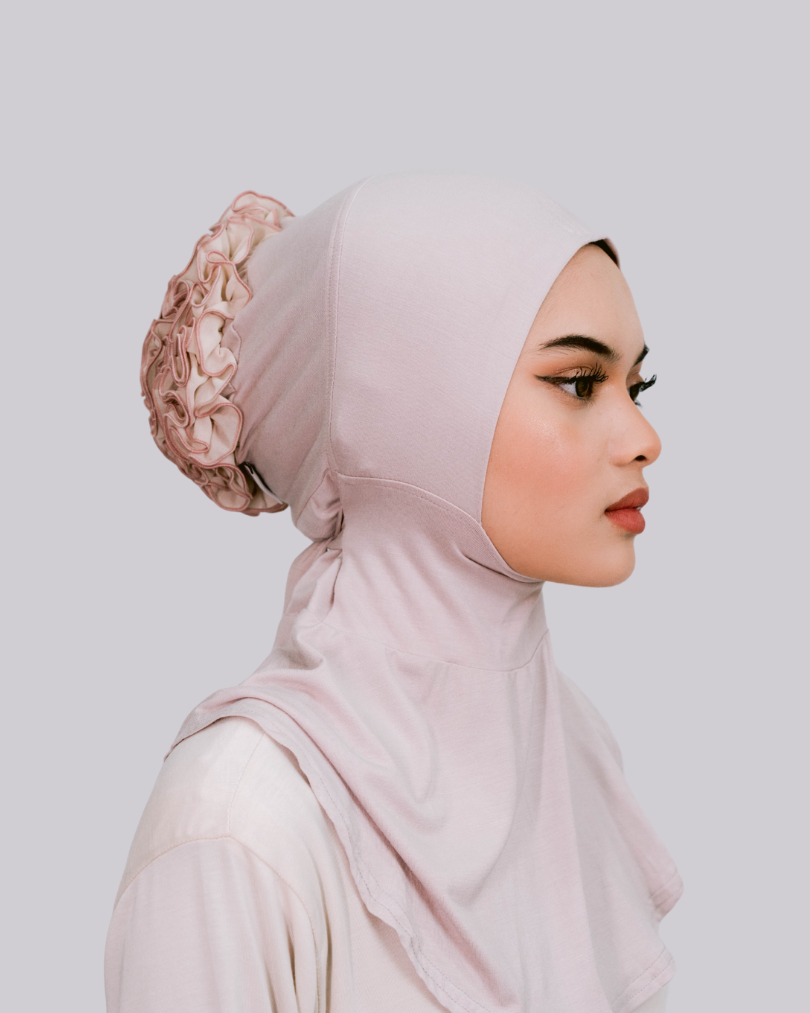 Inner Neck Ruffle (Nude Skin)