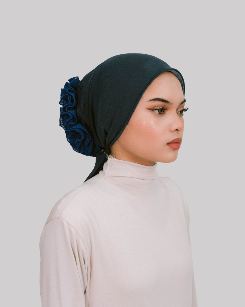 Inner Ruffle (Blue Peacock)