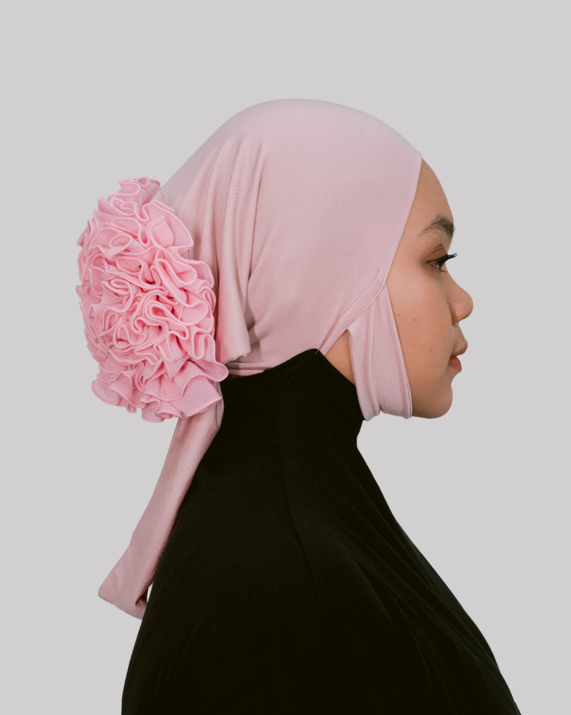 Inner Ruffle Dagu (Pink Carnation)