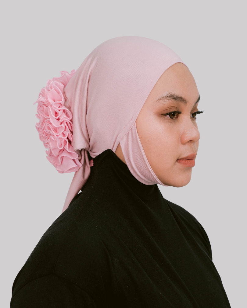 Inner Ruffle Dagu (Pink Carnation)