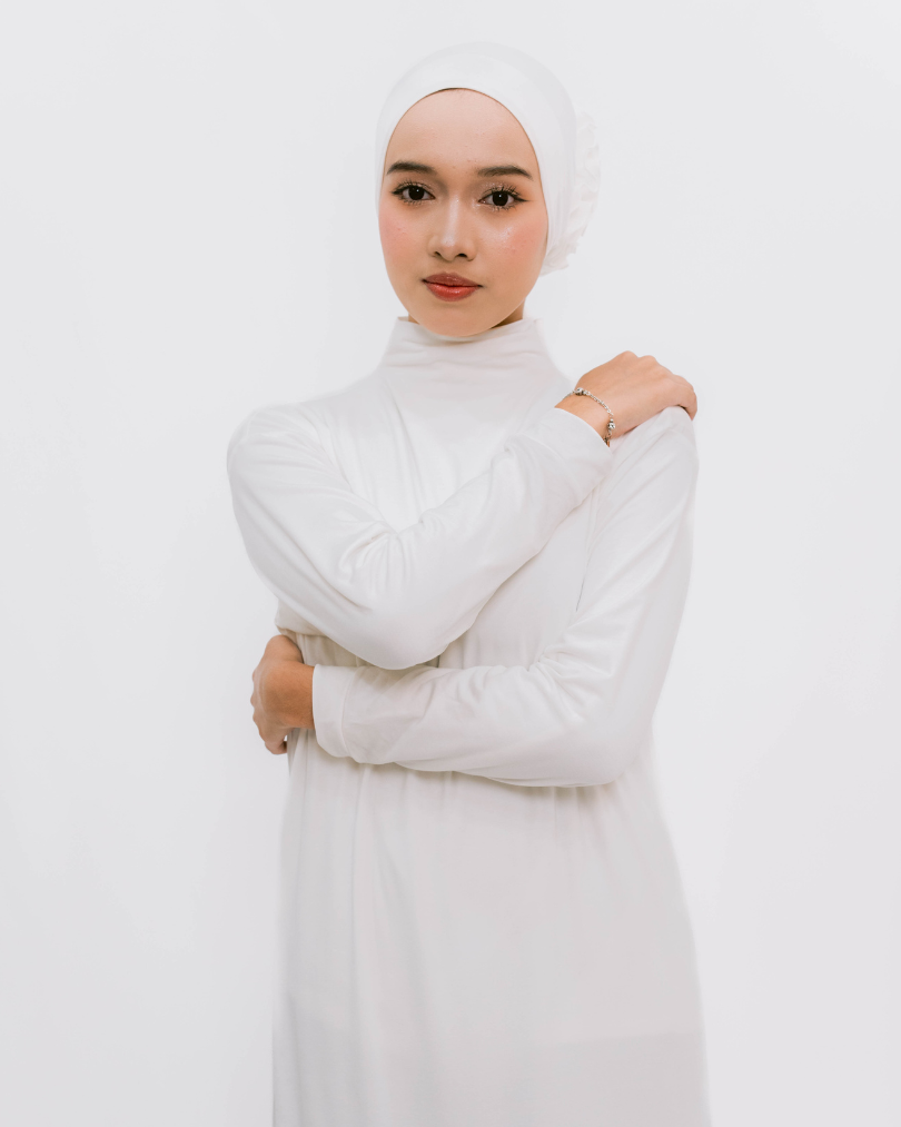 Inner Dress In Off White (Size 1)
