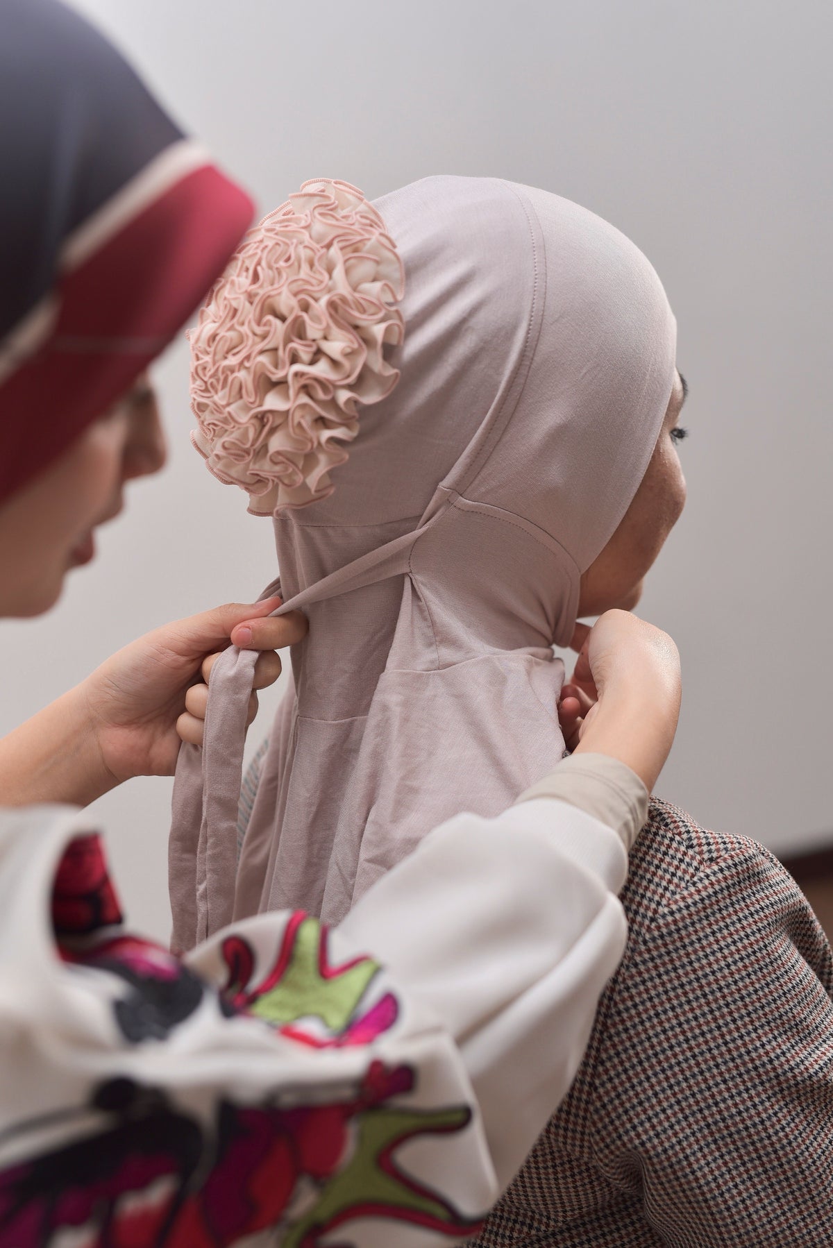 Inner Neck Ruffle (Nude Skin)