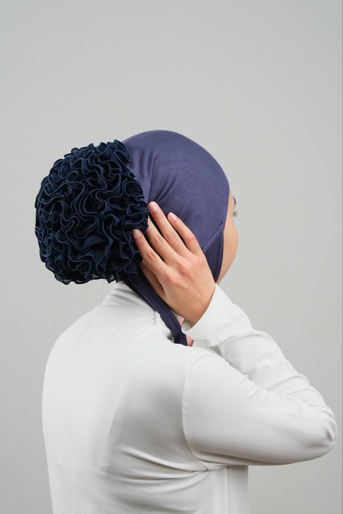 Matching Set In Navy Blue